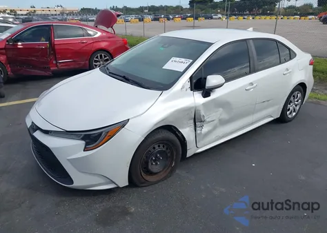 2022 Toyota Corolla Le из США, поврежденный, VIN 5YFEPMAE7NP322358